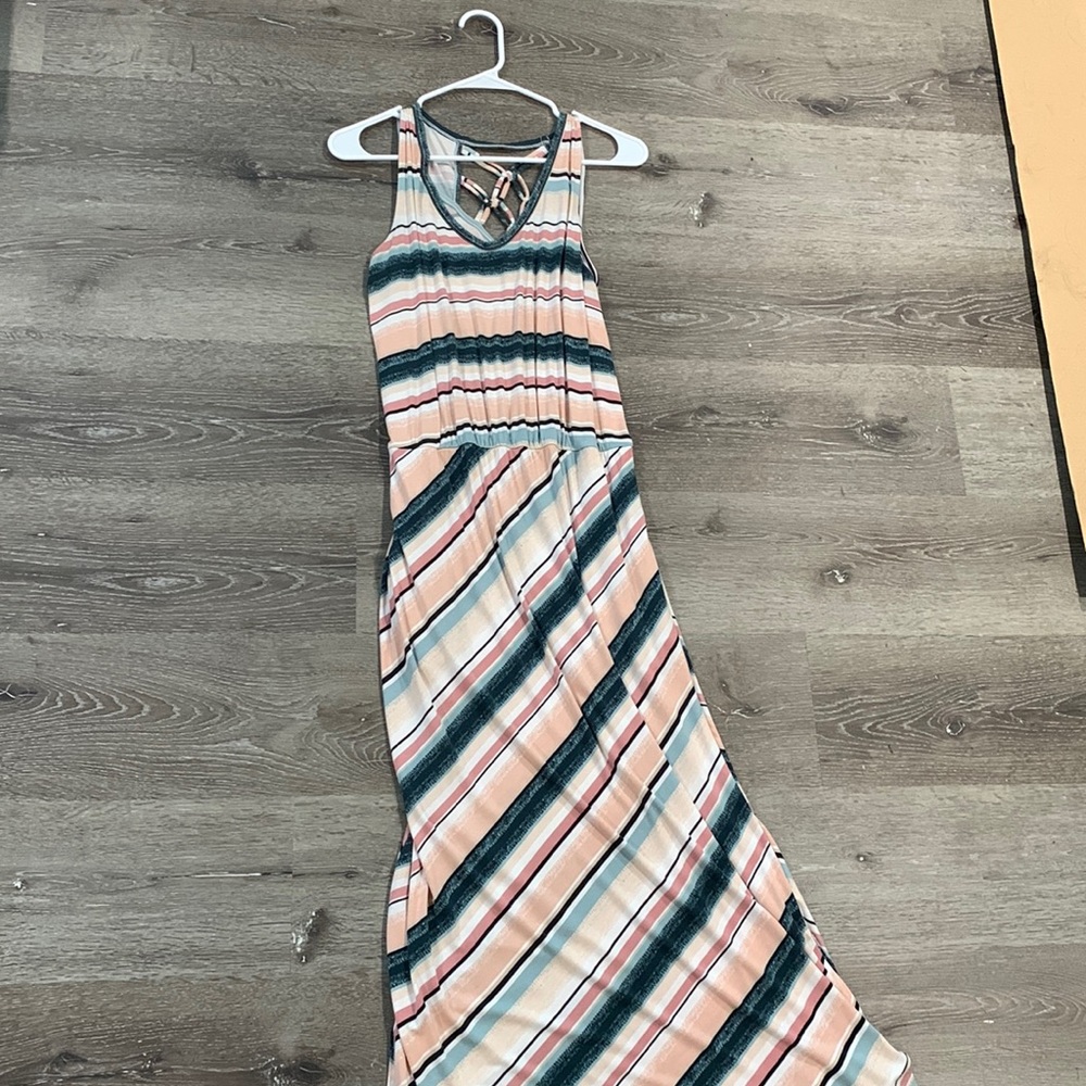 Maurice’s striped maxi dress, size L